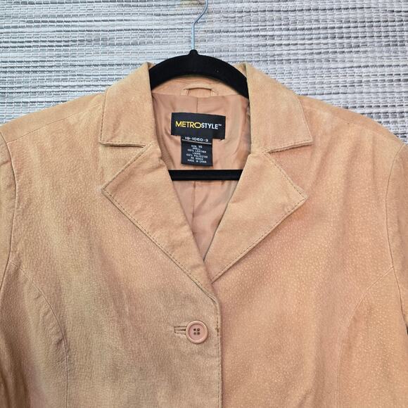 Metrostyle Tan Women's Blazer - Picture 10 of 13